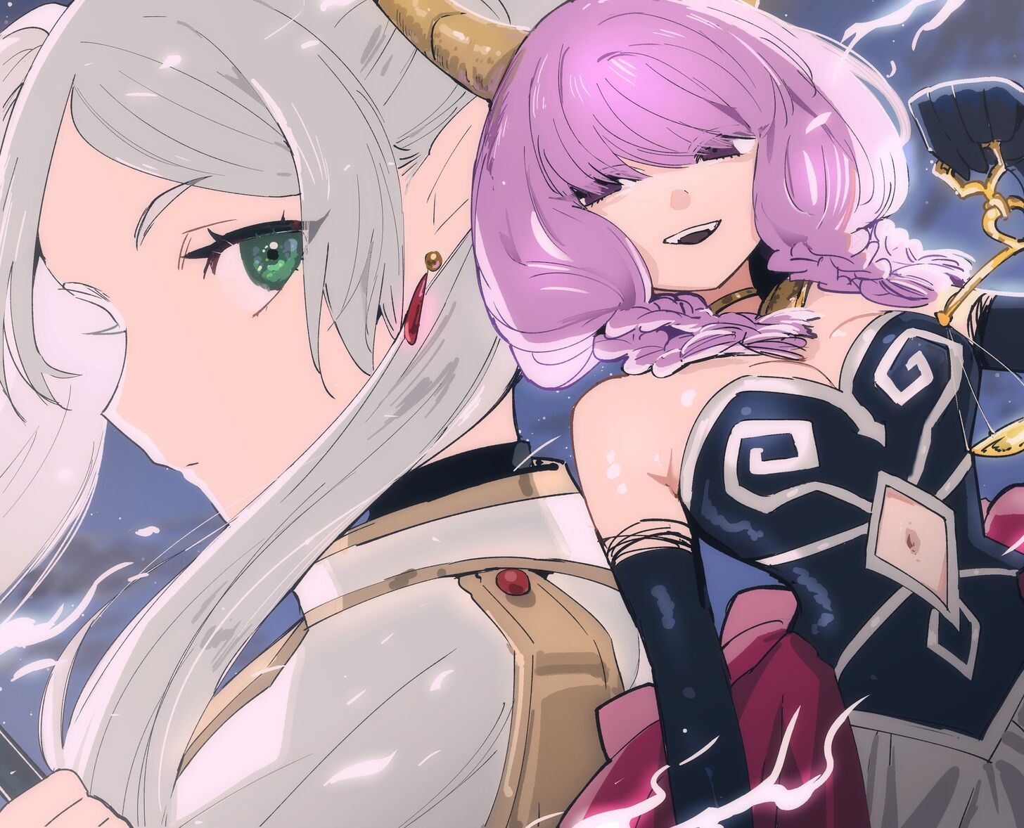 Frieren: Beyond Journey's End Manga Chapter 115 page 23 - Best Friend scene