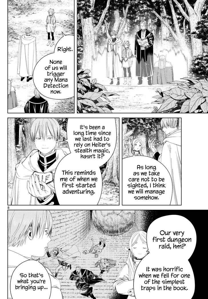 Frieren: Beyond Journey's End Manga Chapter 115 page 8 - Best Friend scene