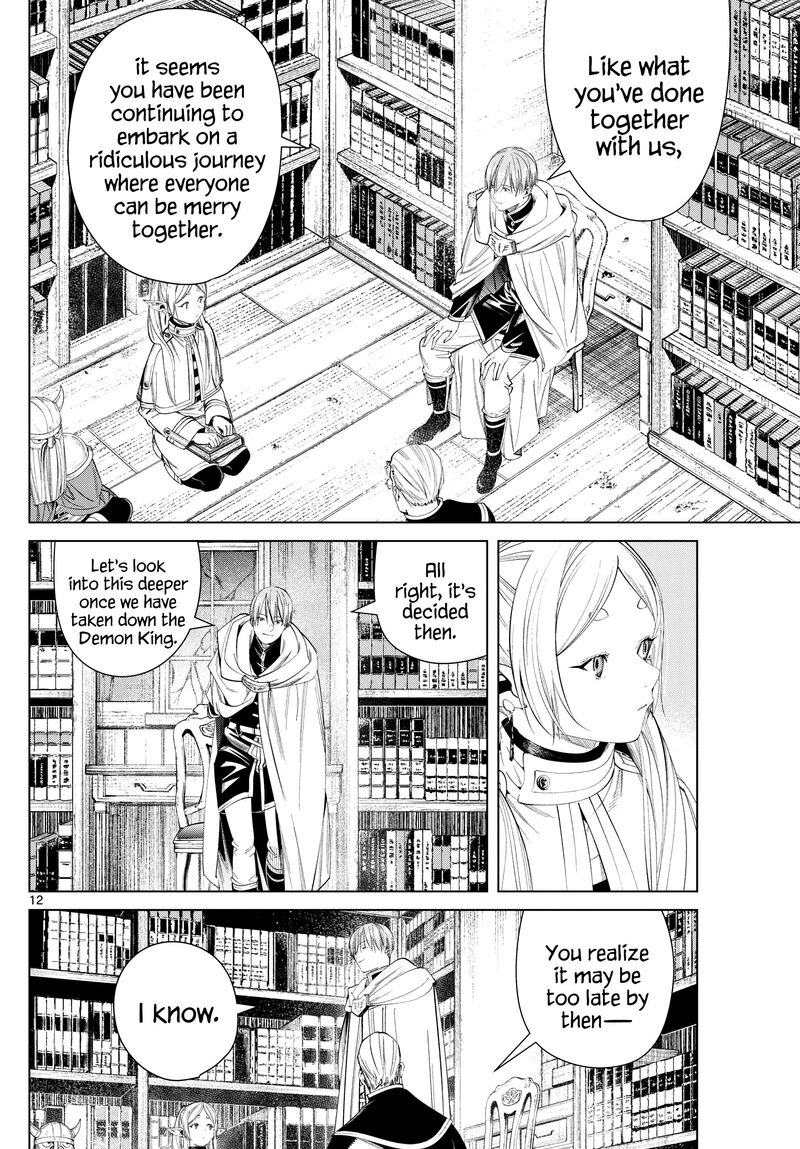 Frieren: Beyond Journey's End Manga Chapter 116 page 12 - Spell to Return scene