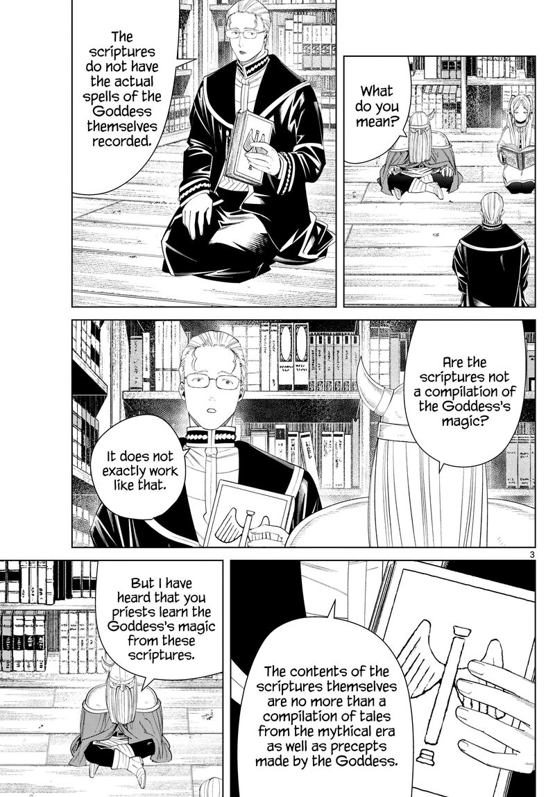 Frieren: Beyond Journey's End Manga Chapter 116 page 3 - Spell to Return scene