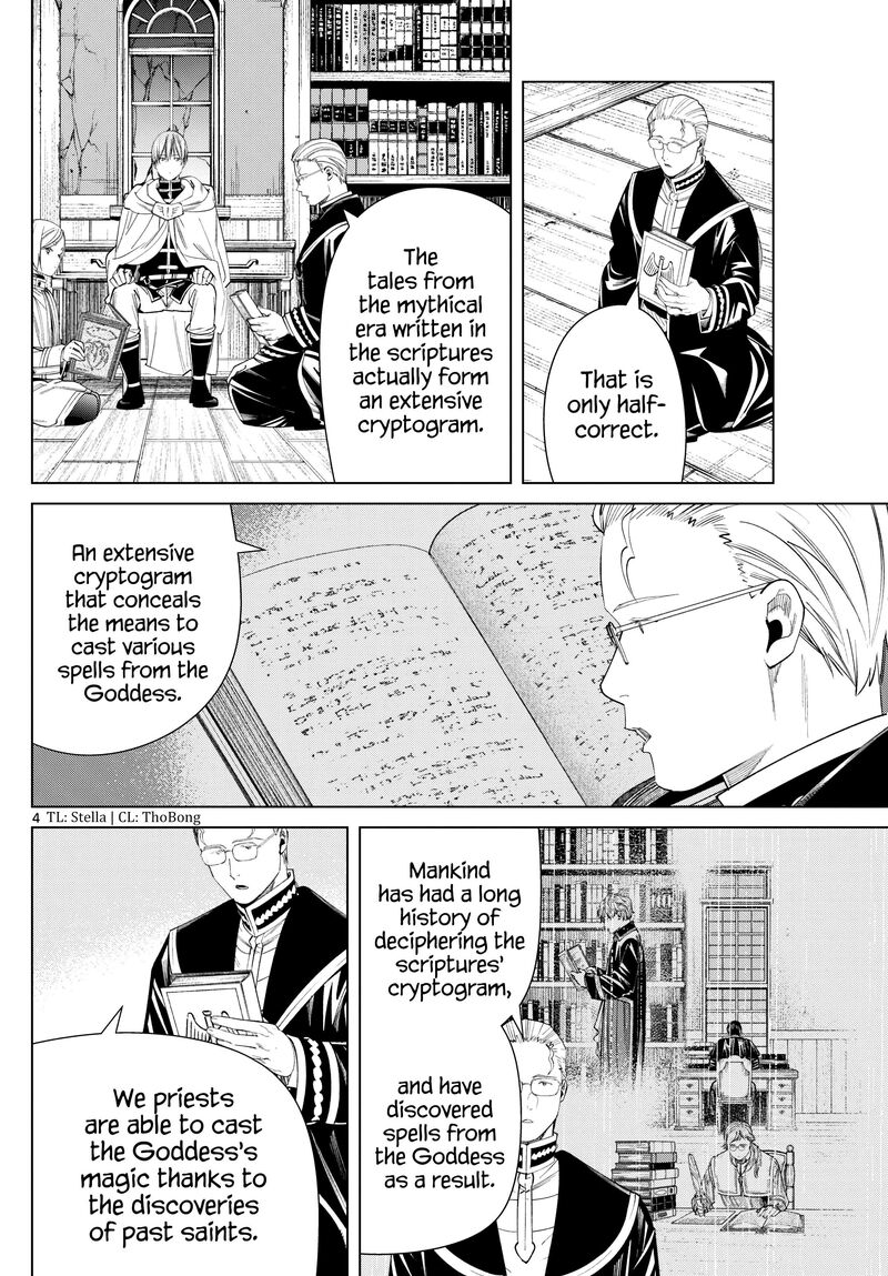 Frieren: Beyond Journey's End Manga Chapter 116 page 4 - Spell to Return scene