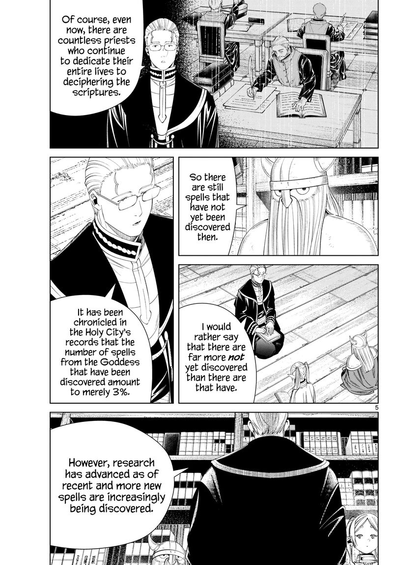 Frieren: Beyond Journey's End Manga Chapter 116 page 5 - Spell to Return scene