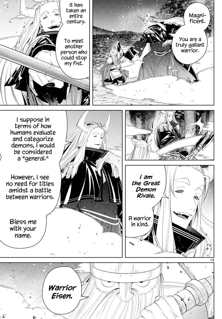 Frieren: Beyond Journey's End Manga Chapter 117 page 13 - Miraculous Illusion scene