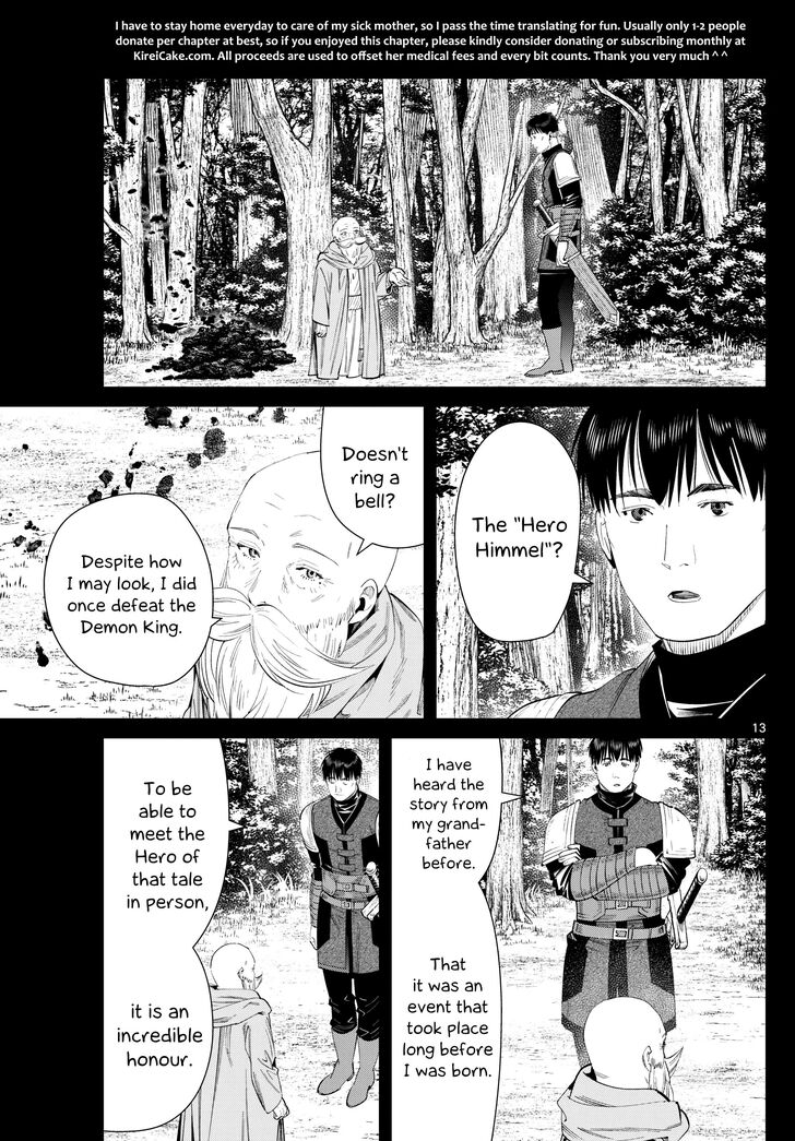 Frieren: Beyond Journey's End Manga Chapter 119 page 13 - Memories scene