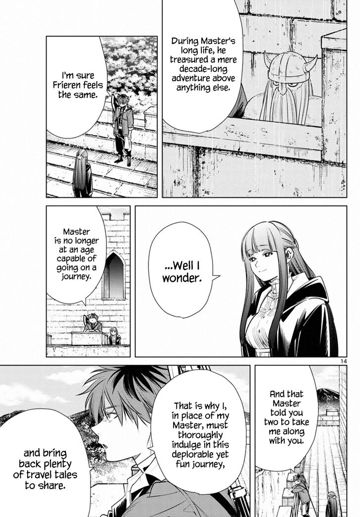 Frieren: Beyond Journey's End Manga Chapter 12 page 14 - The Northern Checkpoint scene