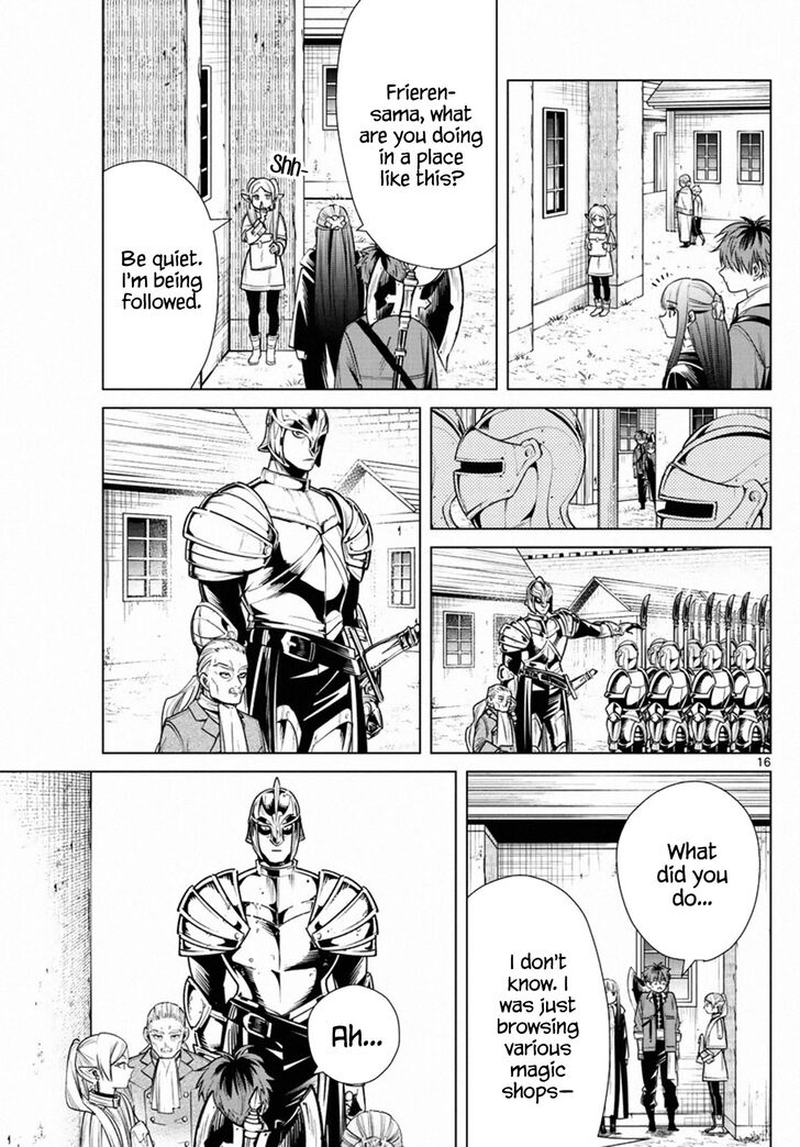 Frieren: Beyond Journey's End Manga Chapter 12 page 16 - The Northern Checkpoint scene