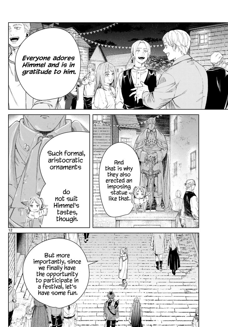 Frieren: Beyond Journey's End Manga Chapter 120 page 12 - False Image of a Hero scene