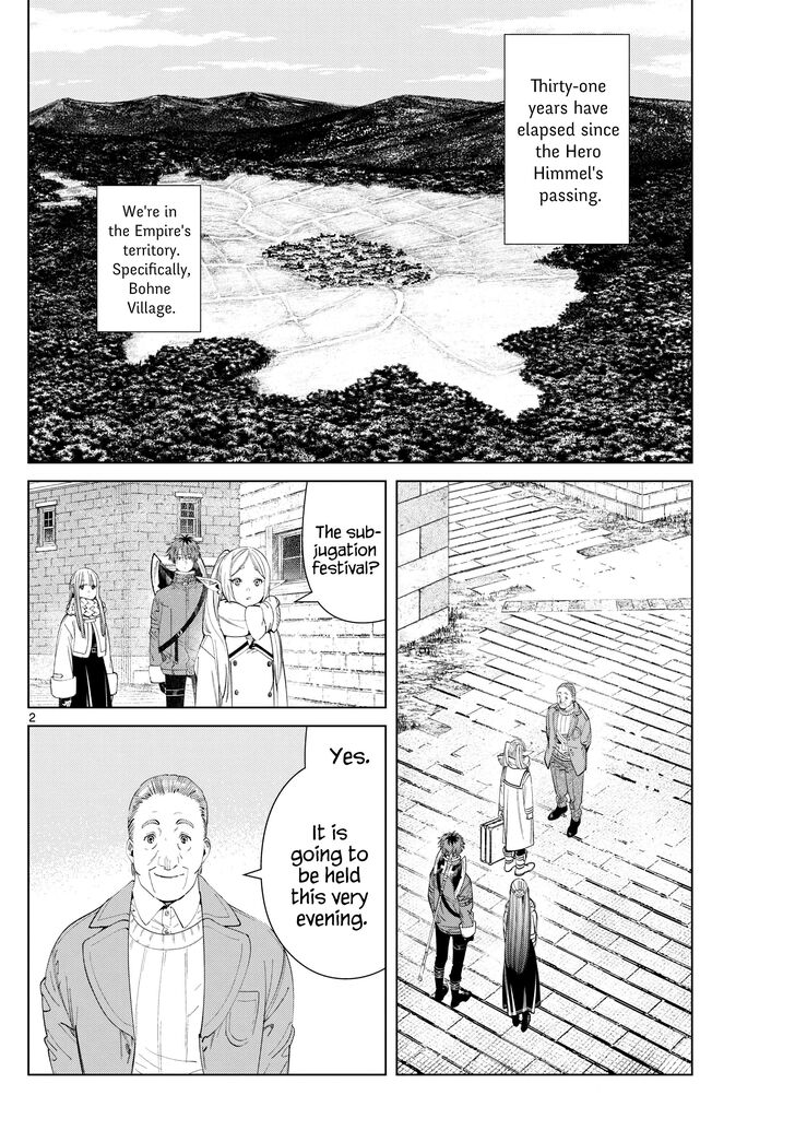 Frieren: Beyond Journey's End Manga Chapter 120 page 2 - False Image of a Hero scene
