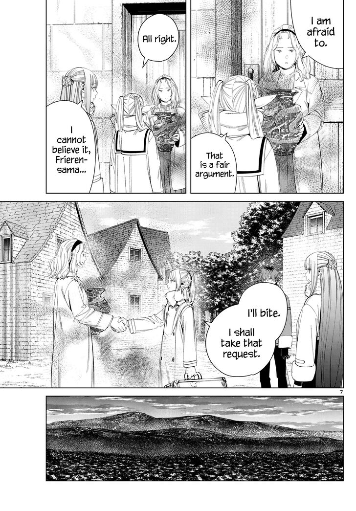 Frieren: Beyond Journey's End Manga Chapter 121 page 7 - Monsters on the Road scene