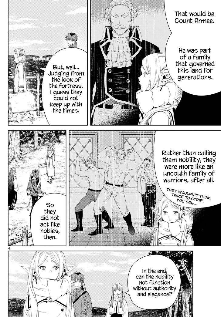 Frieren: Beyond Journey's End Manga Chapter 122 page 4 - The Titan Fortress Ruins scene