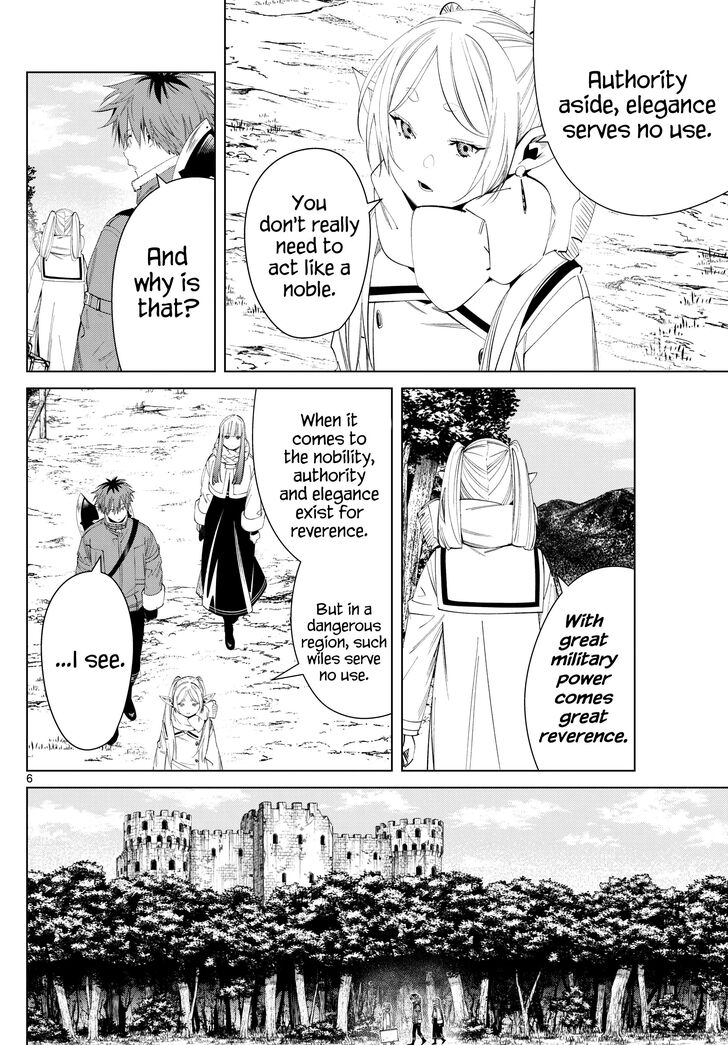 Frieren: Beyond Journey's End Manga Chapter 122 page 6 - The Titan Fortress Ruins scene