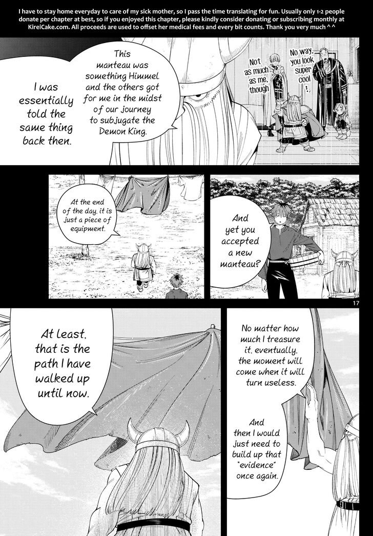 Frieren: Beyond Journey's End Manga Chapter 123 page 17 - Proof of Perseverance scene