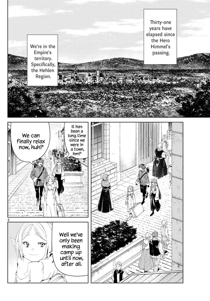 Frieren: Beyond Journey's End Manga Chapter 123 page 2 - Proof of Perseverance scene
