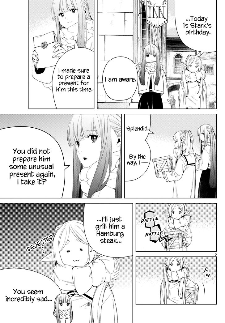 Frieren: Beyond Journey's End Manga Chapter 123 page 5 - Proof of Perseverance scene