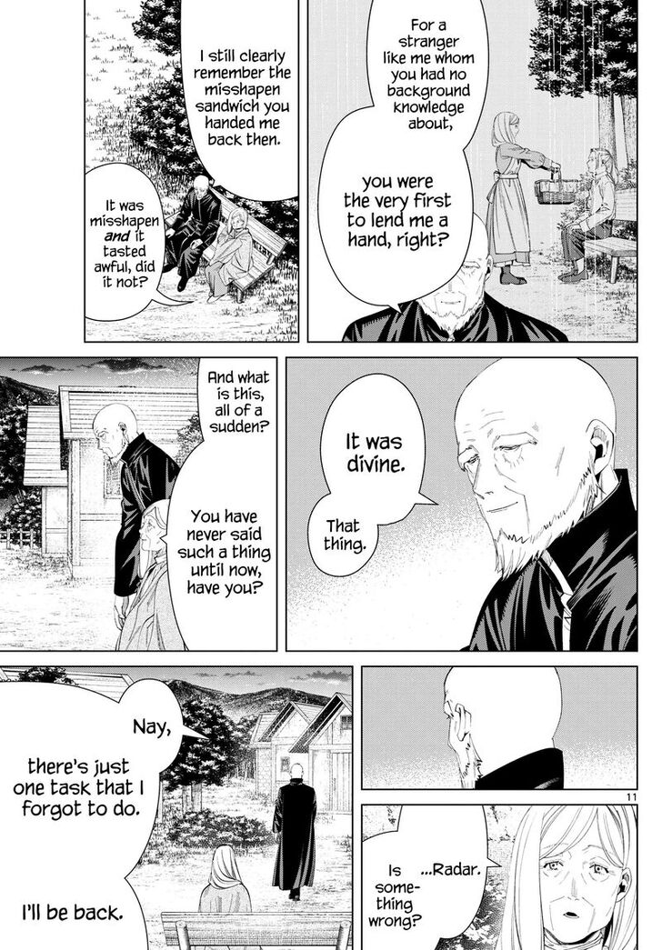 Frieren: Beyond Journey's End Manga Chapter 124 page 11 - Shadow Warrior scene