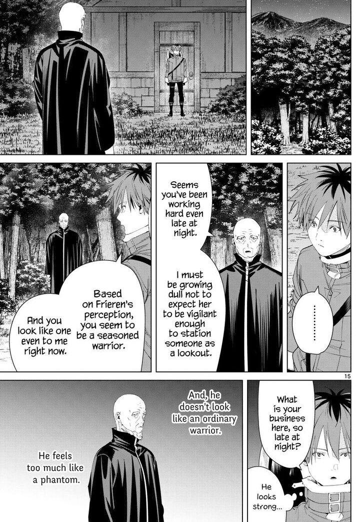 Frieren: Beyond Journey's End Manga Chapter 124 page 15 - Shadow Warrior scene