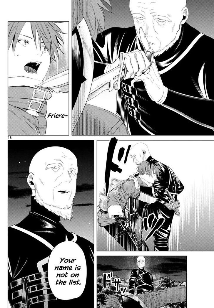 Frieren: Beyond Journey's End Manga Chapter 124 page 18 - Shadow Warrior scene
