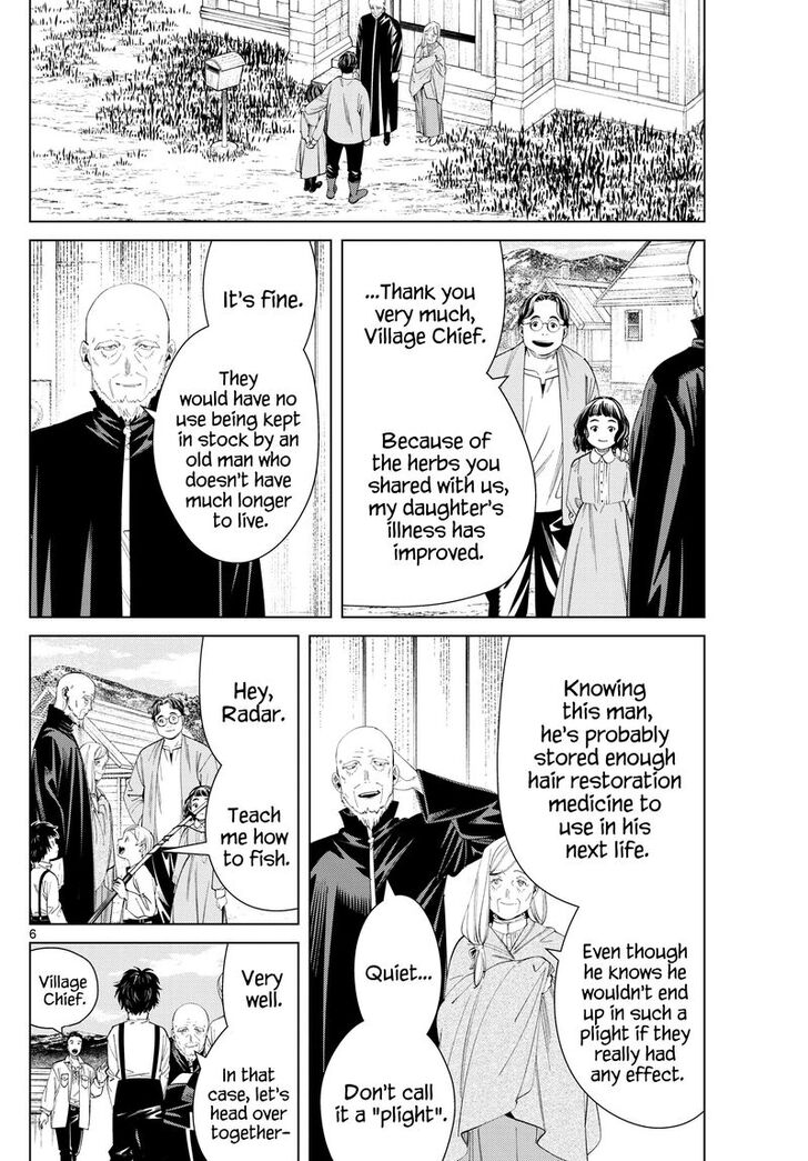 Frieren: Beyond Journey's End Manga Chapter 124 page 6 - Shadow Warrior scene