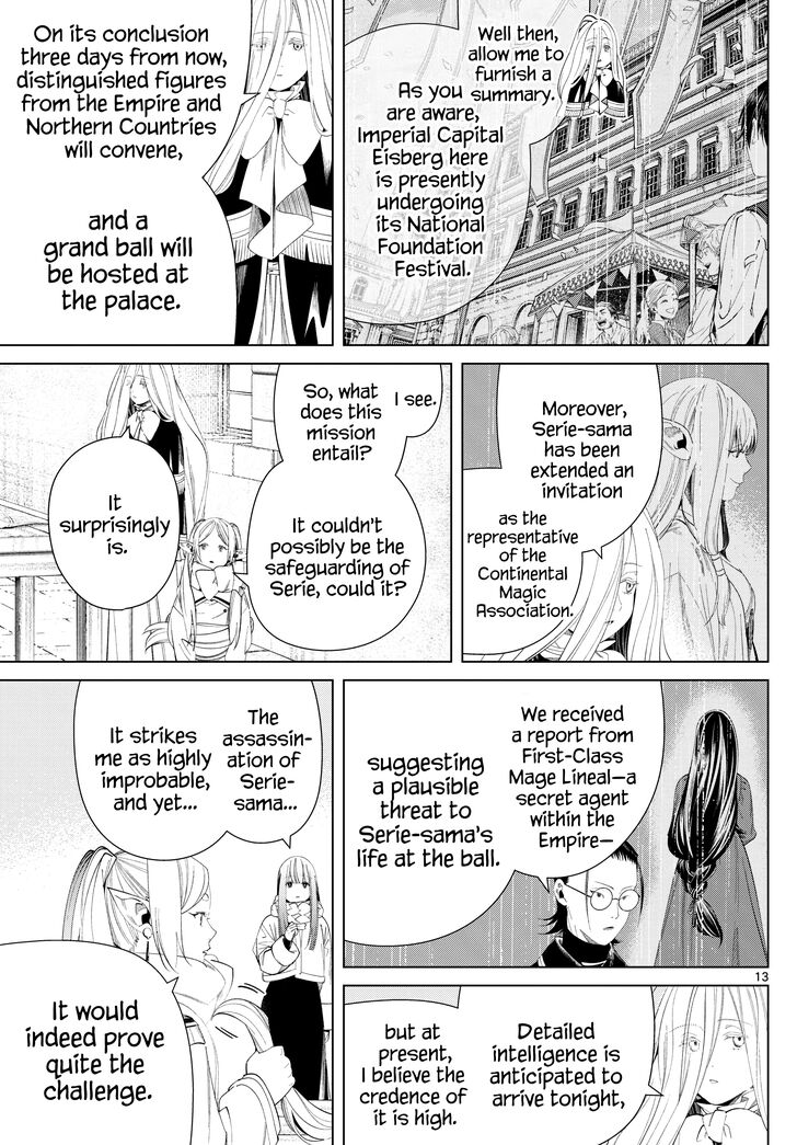 Frieren: Beyond Journey's End Manga Chapter 126 page 13 - A New Mission scene