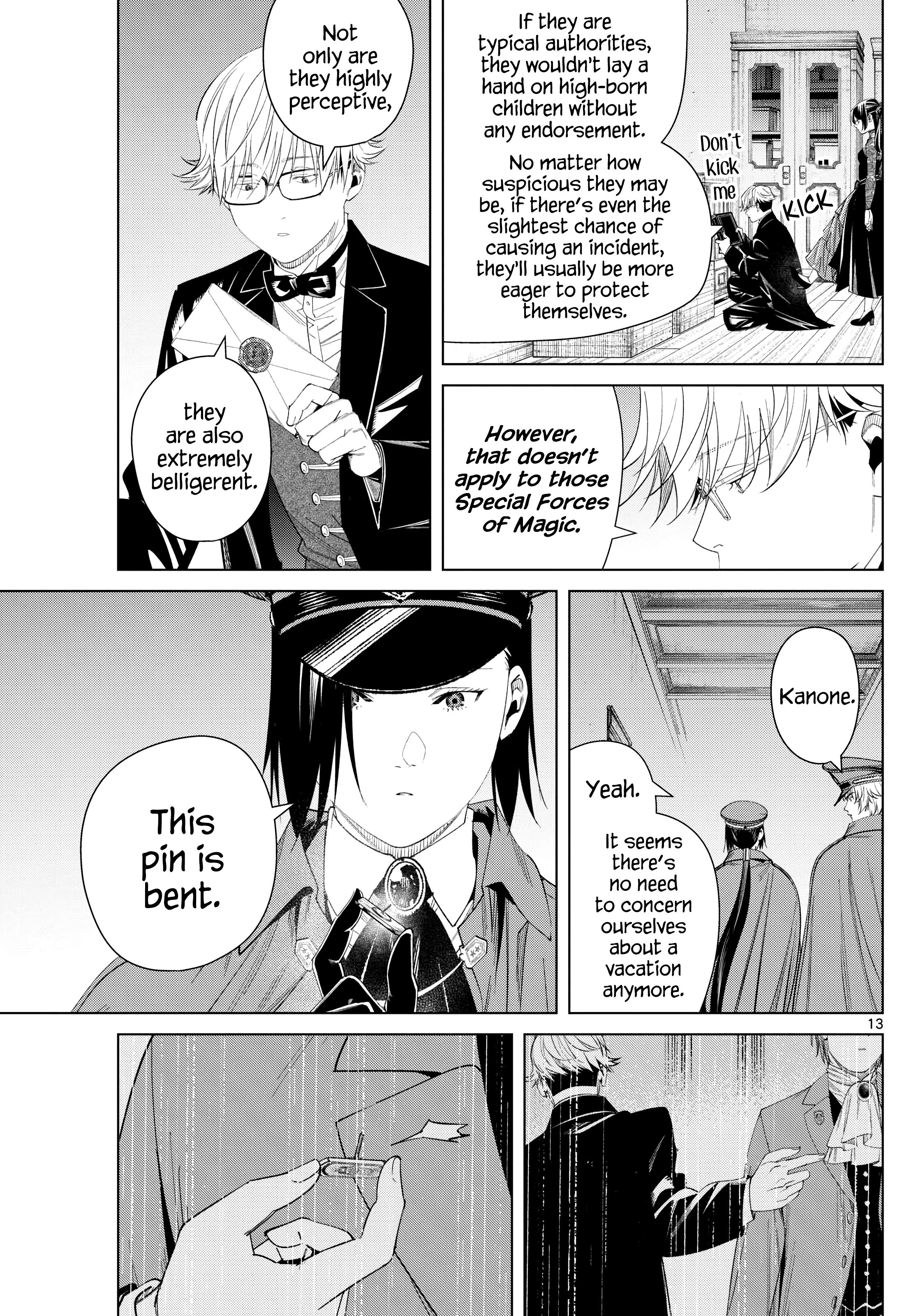 Frieren: Beyond Journey's End Manga Chapter 127 page 13 - Retrieval Mission scene