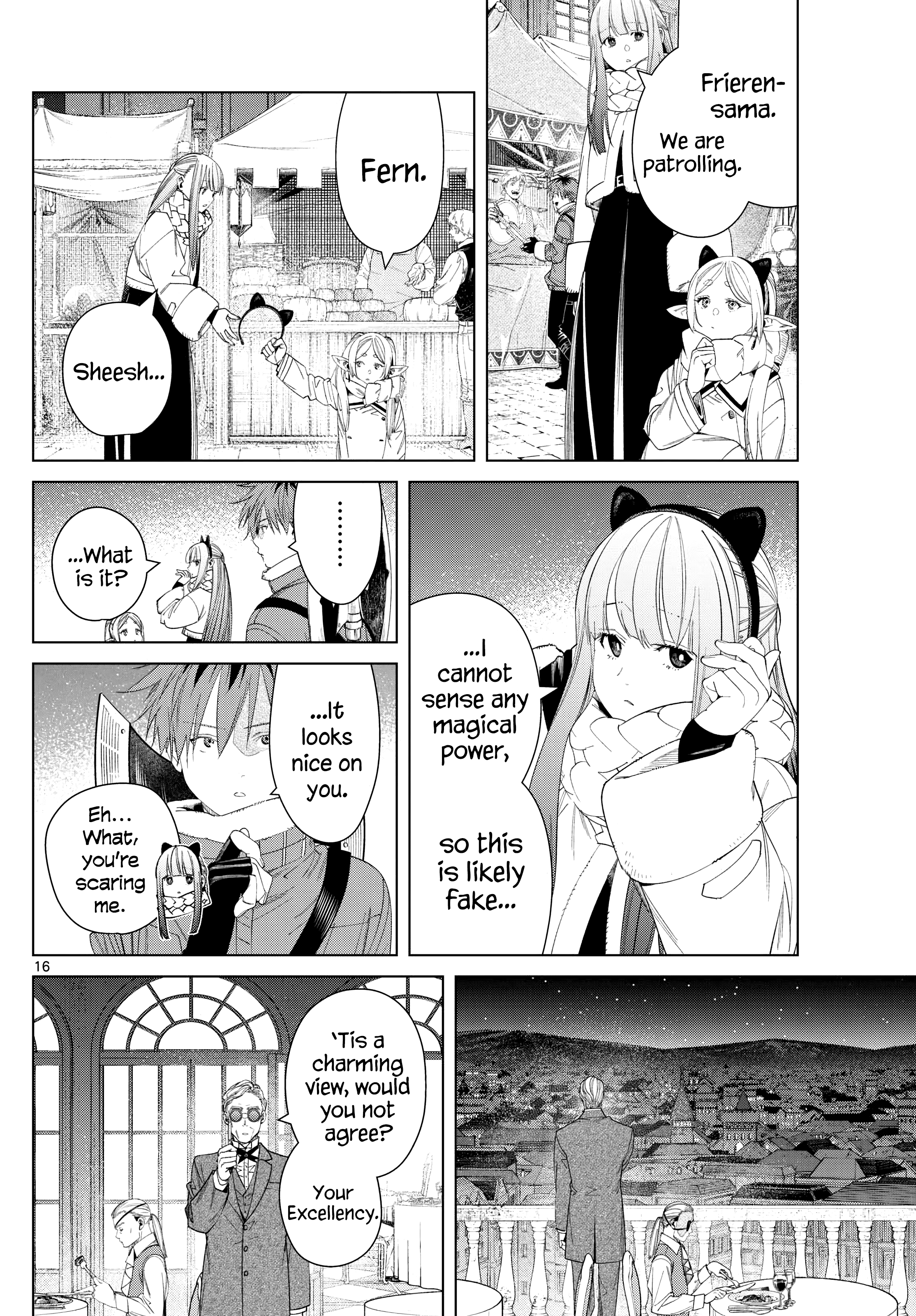 Frieren: Beyond Journey's End Manga Chapter 127 page 16 - Retrieval Mission scene