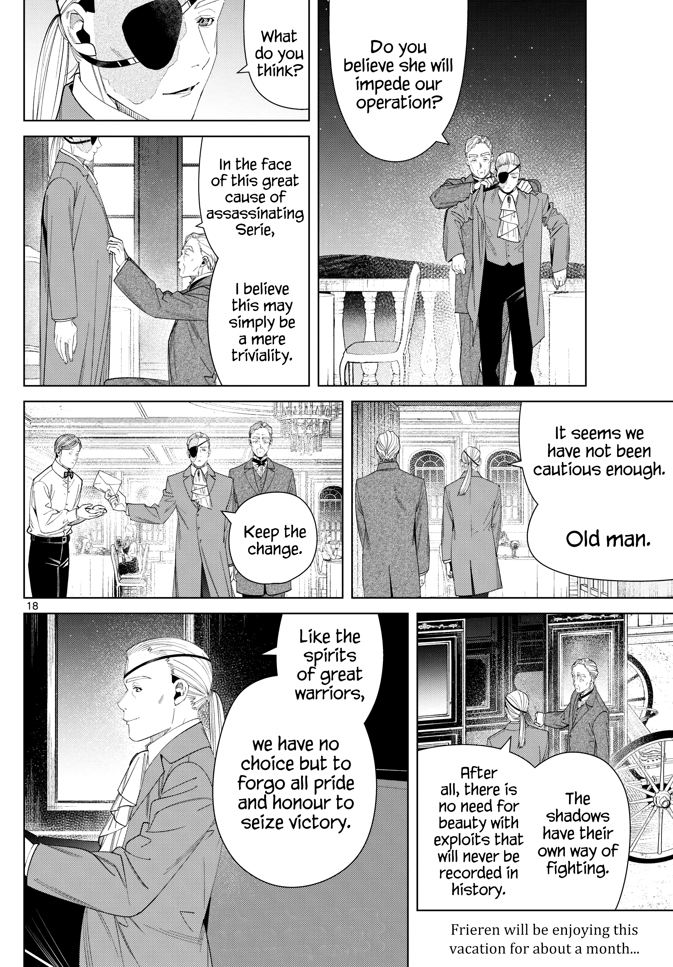 Frieren: Beyond Journey's End Manga Chapter 127 page 18 - Retrieval Mission scene
