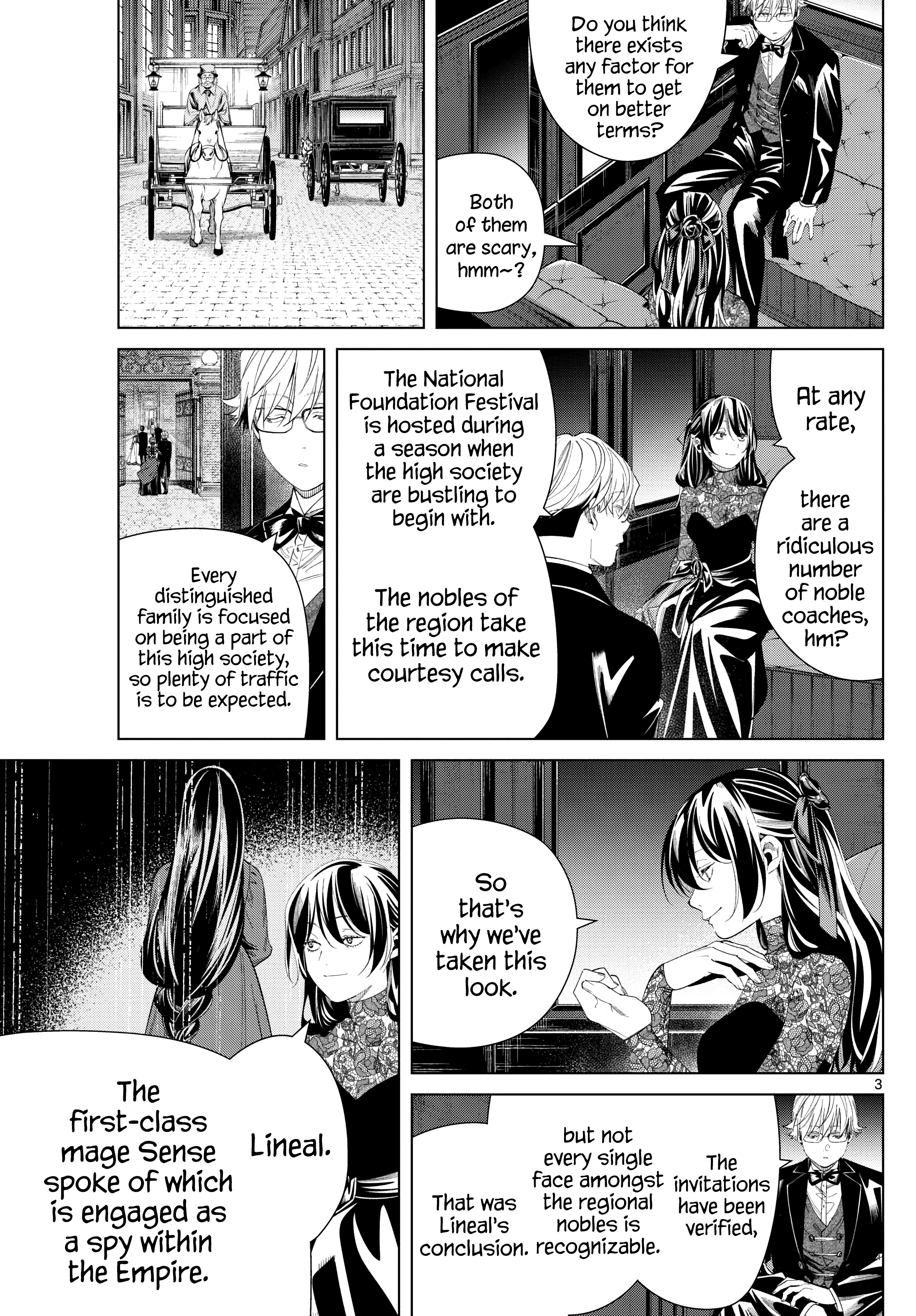 Frieren: Beyond Journey's End Manga Chapter 127 page 3 - Retrieval Mission scene