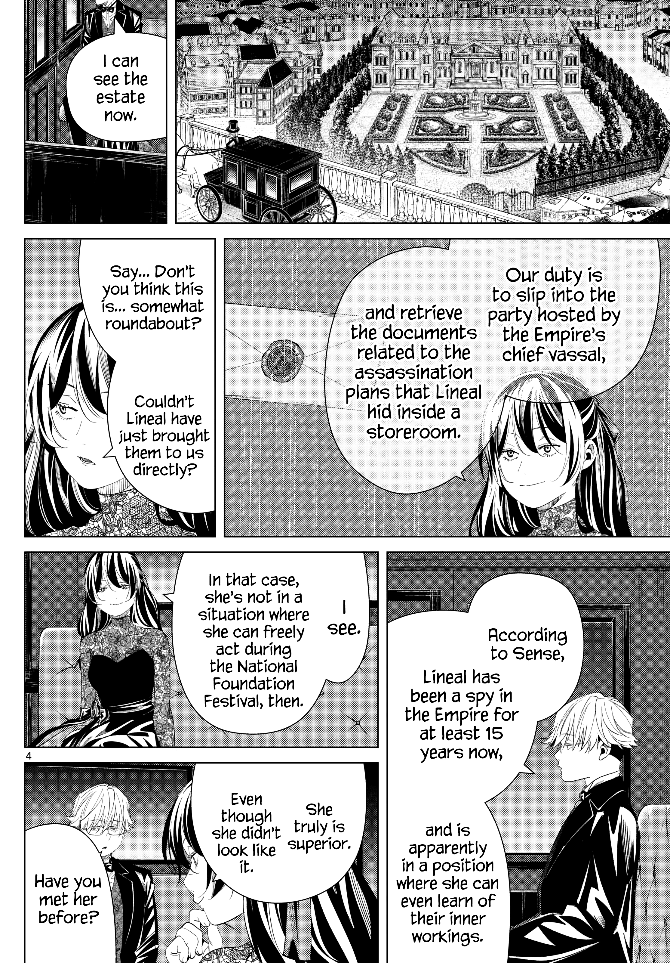 Frieren: Beyond Journey's End Manga Chapter 127 page 4 - Retrieval Mission scene