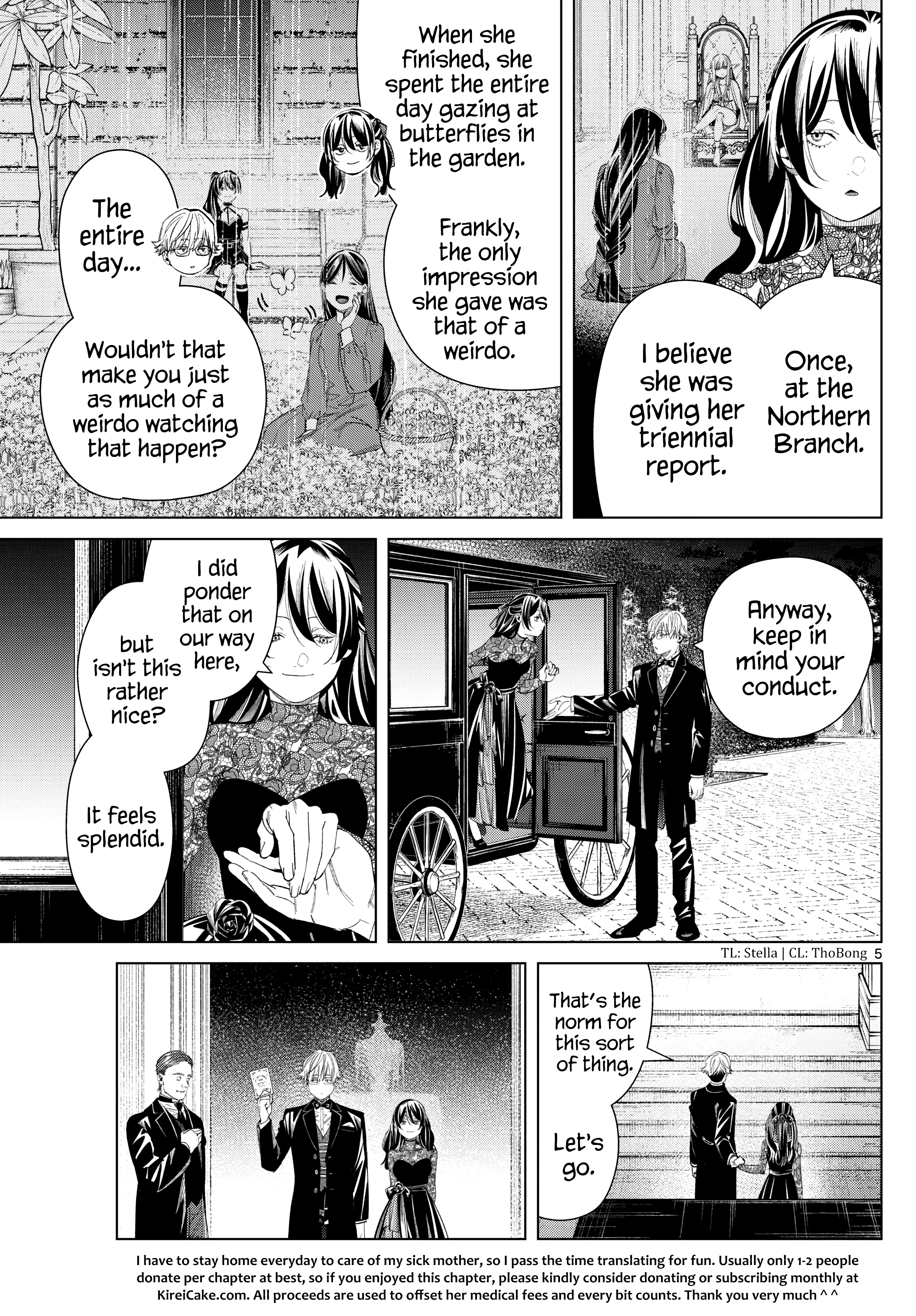 Frieren: Beyond Journey's End Manga Chapter 127 page 5 - Retrieval Mission scene