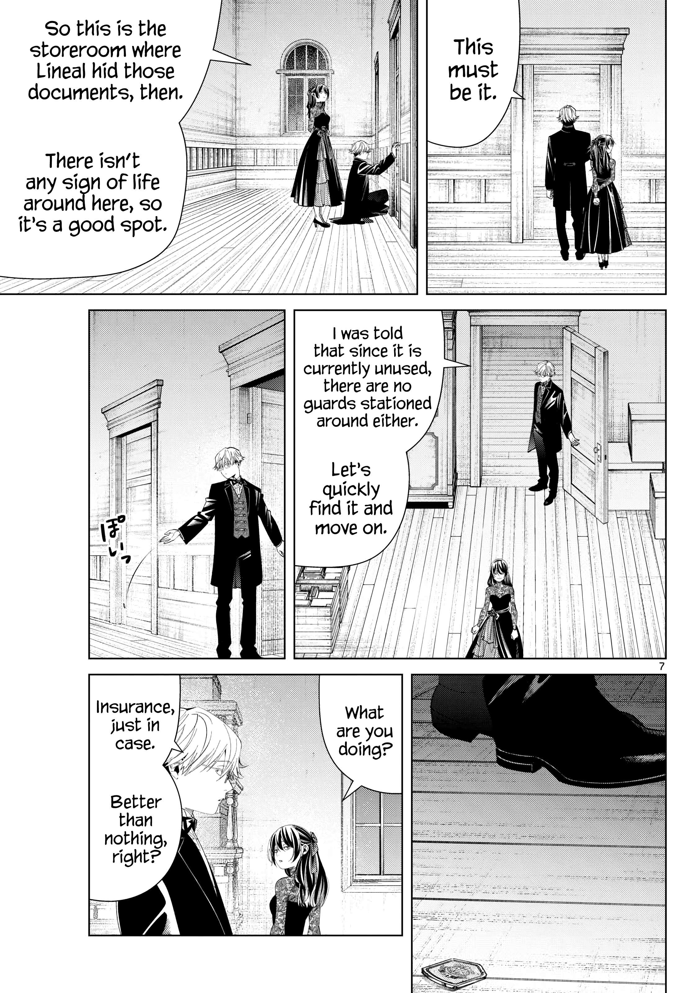 Frieren: Beyond Journey's End Manga Chapter 127 page 7 - Retrieval Mission scene
