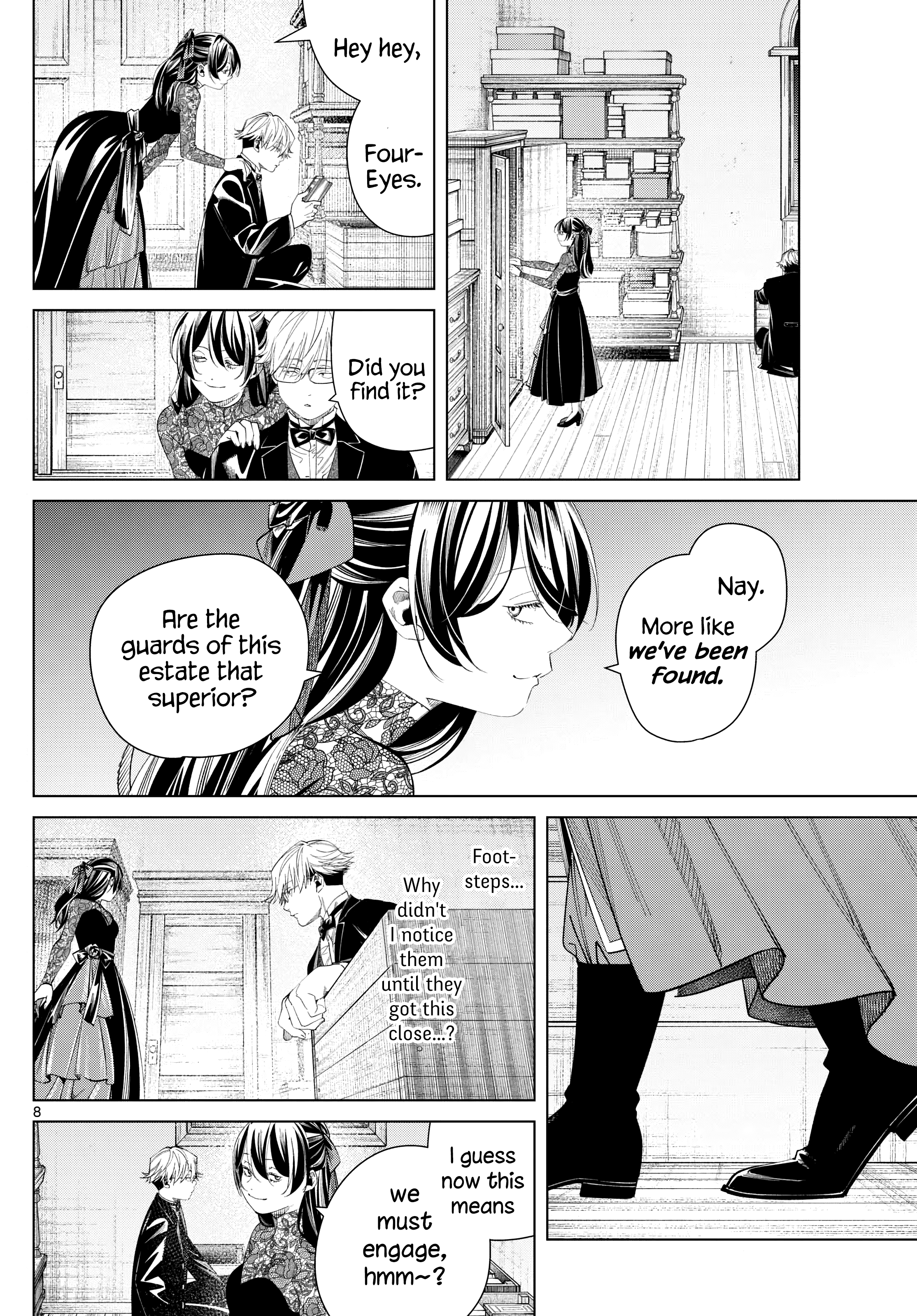 Frieren: Beyond Journey's End Manga Chapter 127 page 8 - Retrieval Mission scene