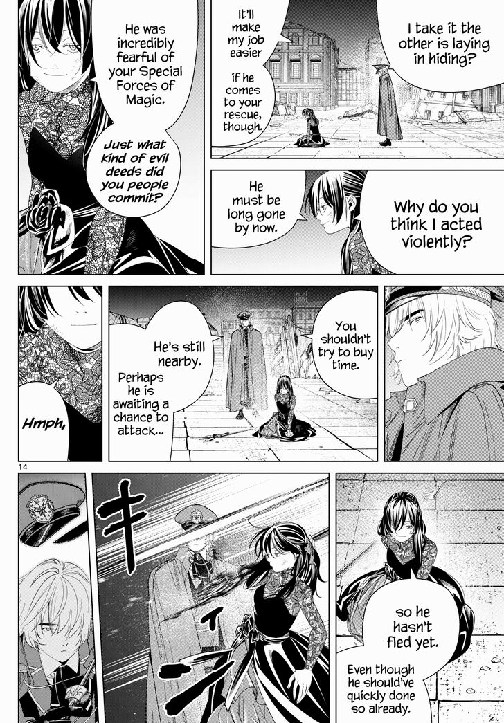 Frieren: Beyond Journey's End Manga Chapter 128 page 14 - Magic Special Forces scene