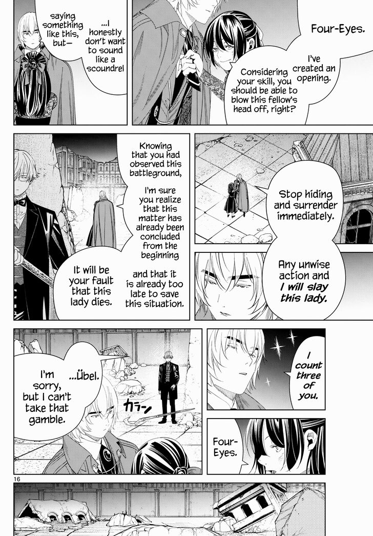Frieren: Beyond Journey's End Manga Chapter 128 page 16 - Magic Special Forces scene