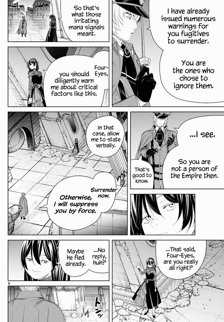 Frieren: Beyond Journey's End Manga Chapter 128 page 8 - Magic Special Forces scene