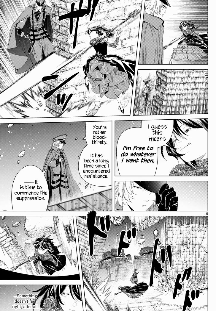 Frieren: Beyond Journey's End Manga Chapter 128 page 9 - Magic Special Forces scene