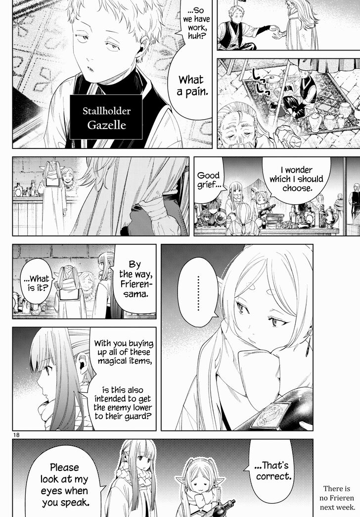 Frieren: Beyond Journey's End Manga Chapter 129 page 18 - Shadow of the Empire scene