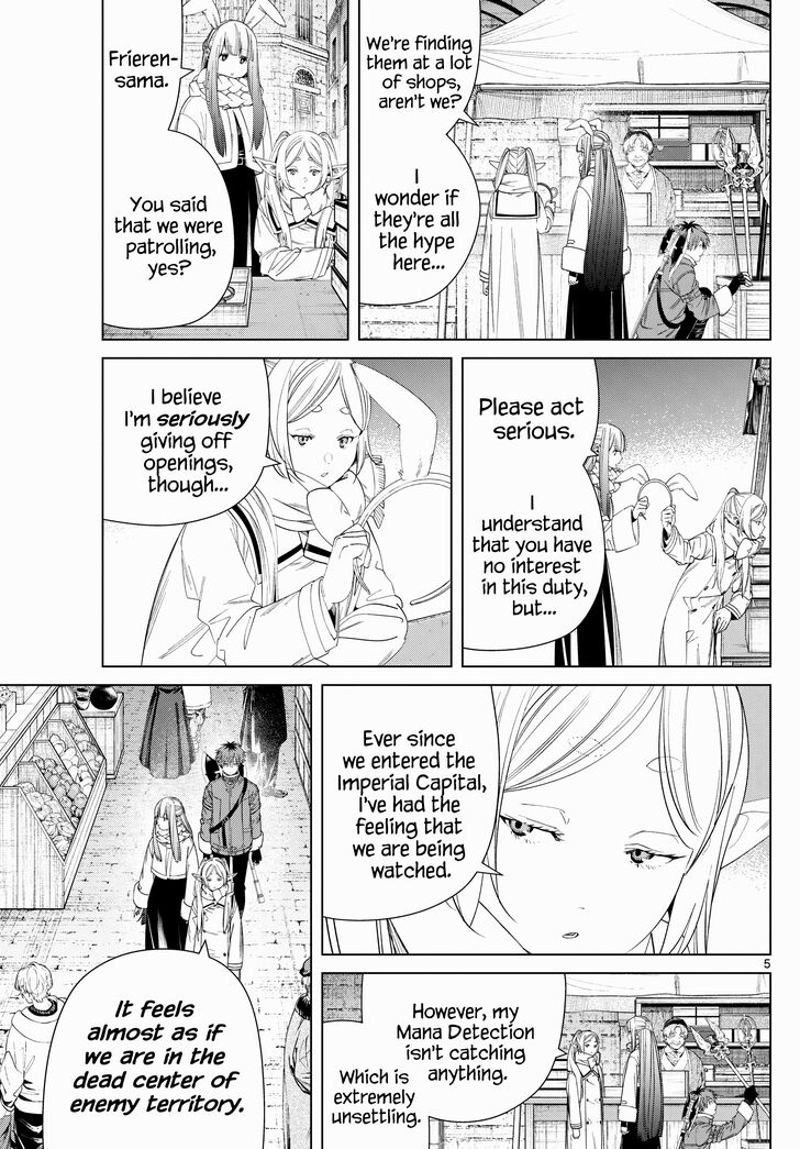 Frieren: Beyond Journey's End Manga Chapter 129 page 5 - Shadow of the Empire scene