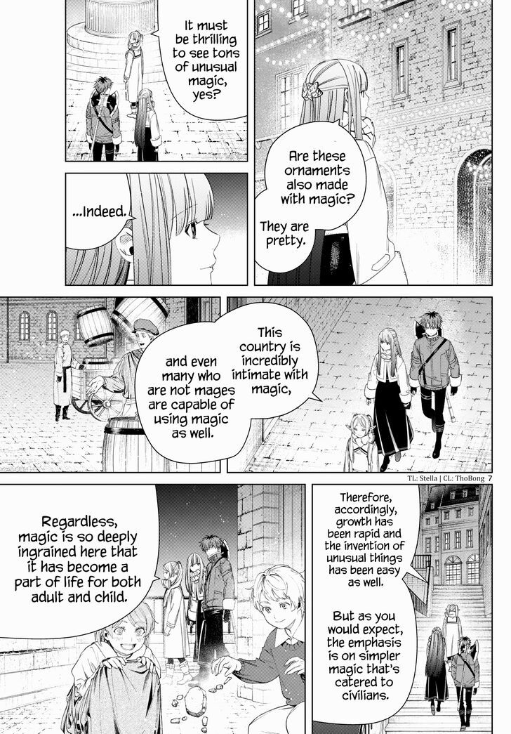 Frieren: Beyond Journey's End Manga Chapter 129 page 7 - Shadow of the Empire scene