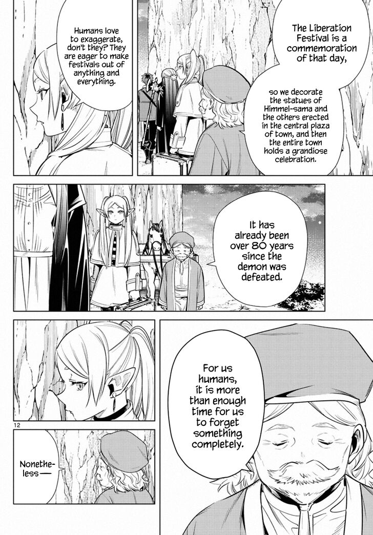 Frieren: Beyond Journey's End Manga Chapter 13 page 12 - Liberation Festival scene