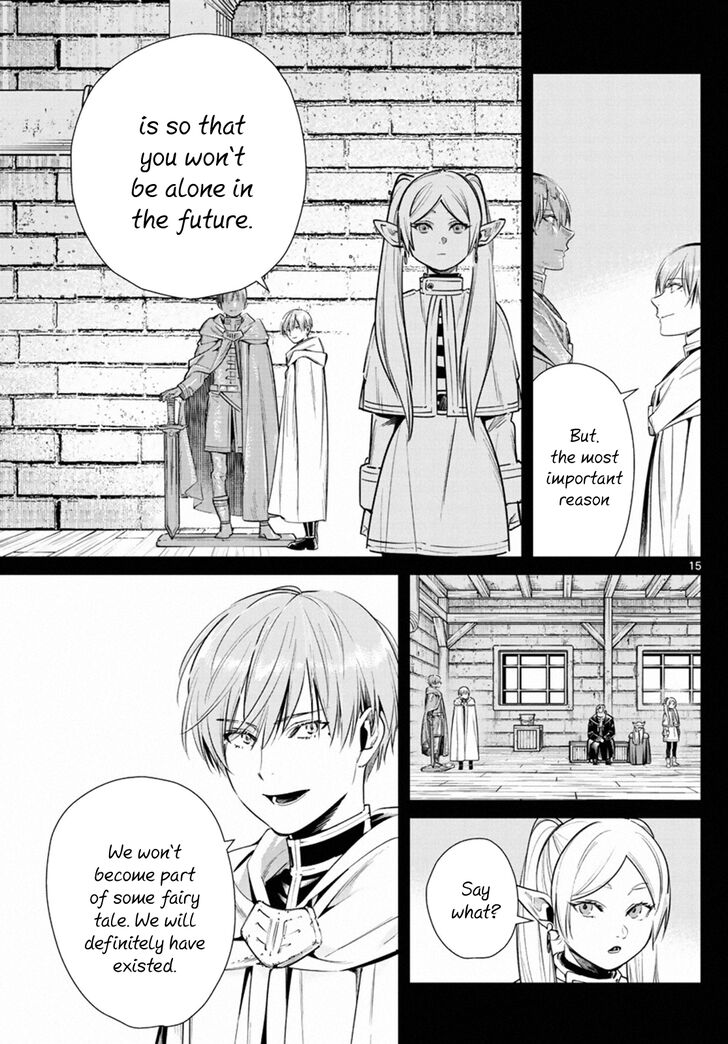 Frieren: Beyond Journey's End Manga Chapter 13 page 15 - Liberation Festival scene