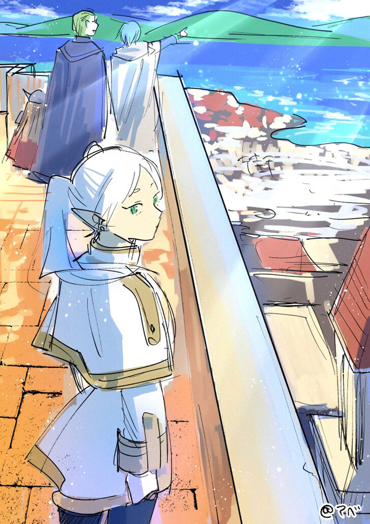 Frieren: Beyond Journey's End Manga Chapter 13 page 19 - Liberation Festival scene