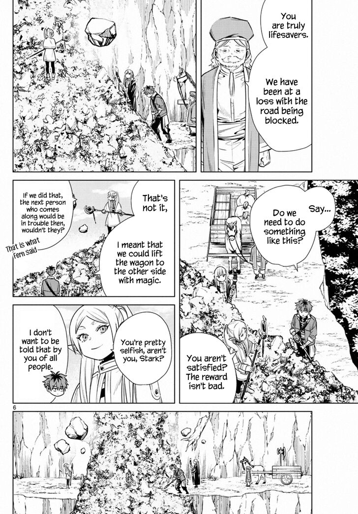 Frieren: Beyond Journey's End Manga Chapter 13 page 6 - Liberation Festival scene