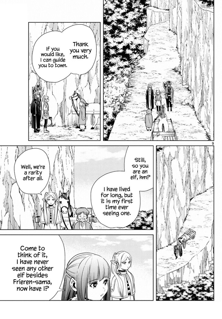 Frieren: Beyond Journey's End Manga Chapter 13 page 9 - Liberation Festival scene