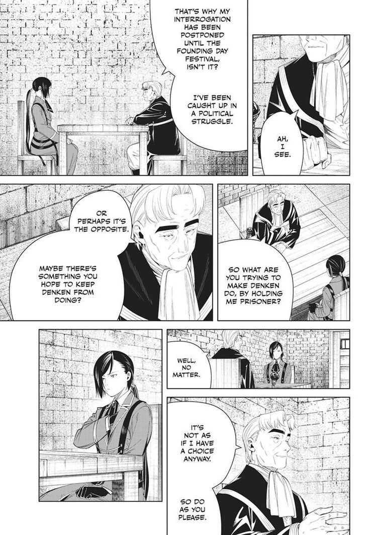Frieren: Beyond Journey's End Manga Chapter 130 page 7 - Beneath the Water's Surface scene