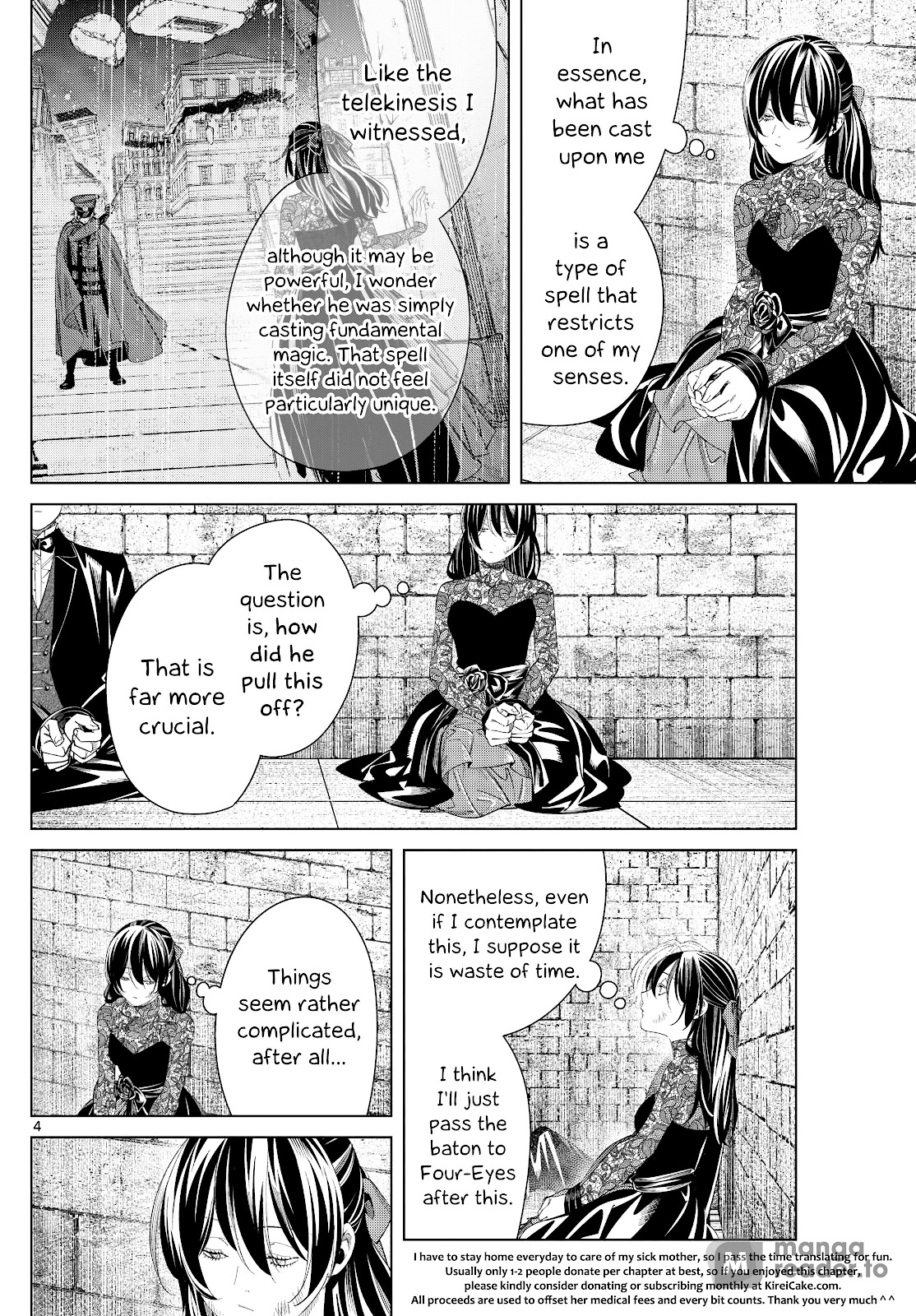 Frieren: Beyond Journey's End Manga Chapter 131 page 4 - Escape scene