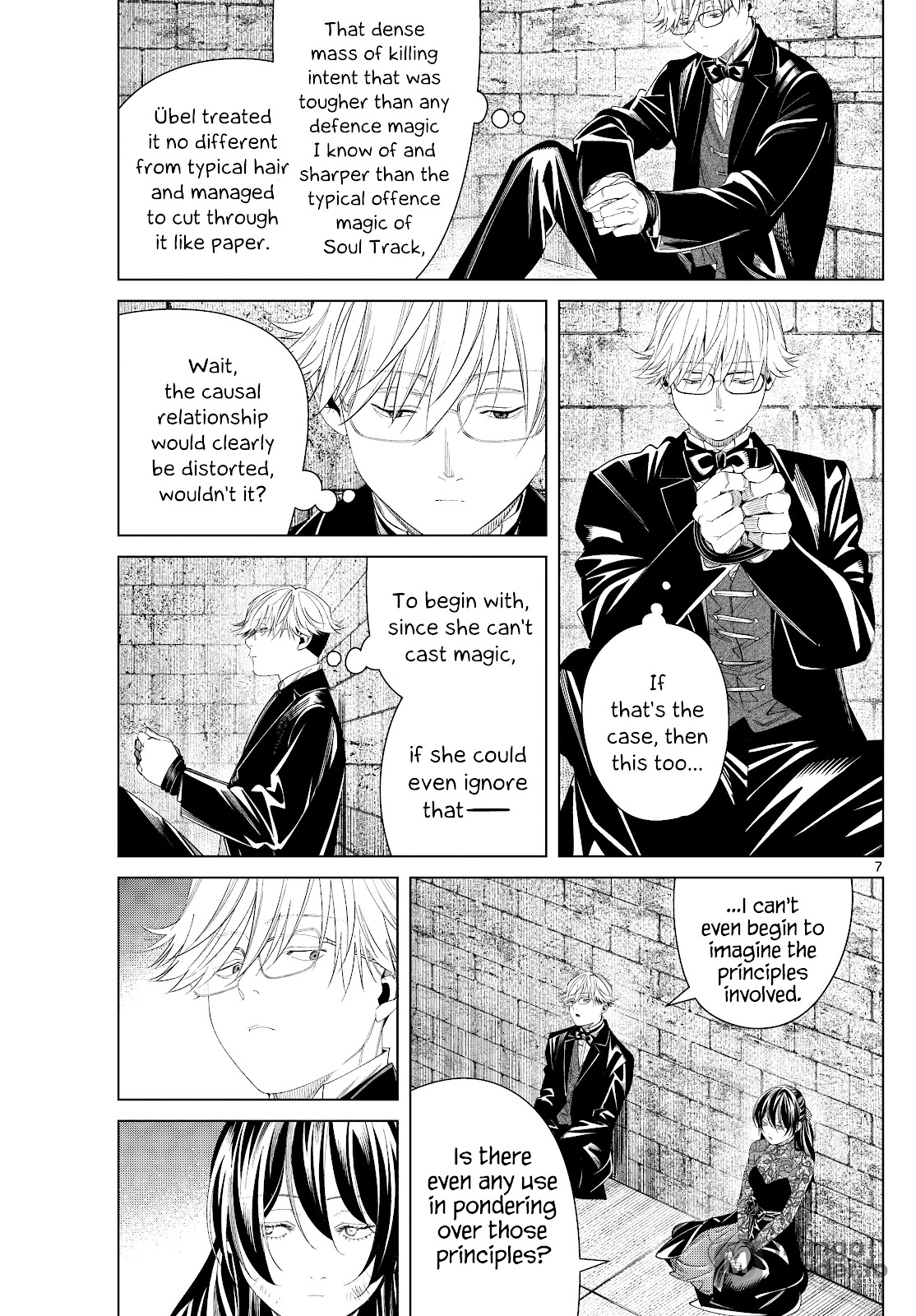 Frieren: Beyond Journey's End Manga Chapter 131 page 7 - Escape scene