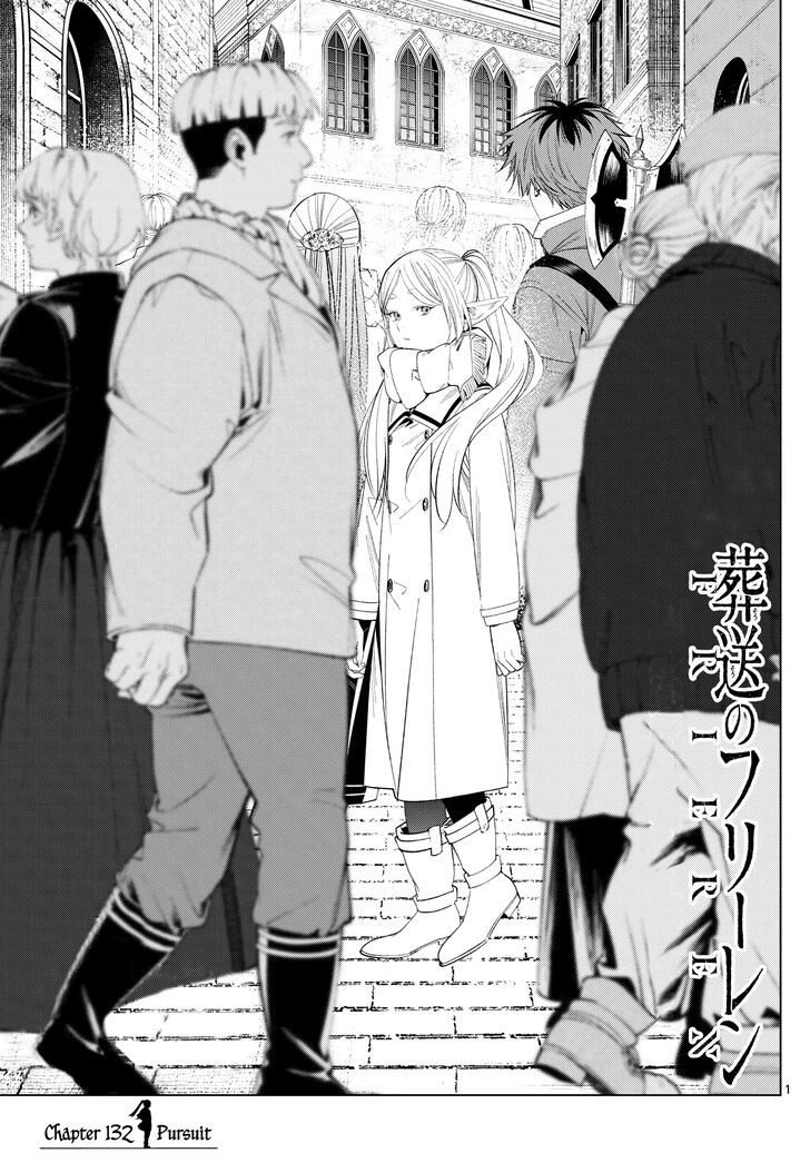 Frieren: Beyond Journey's End Manga Chapter 132 page 1 - Chase scene