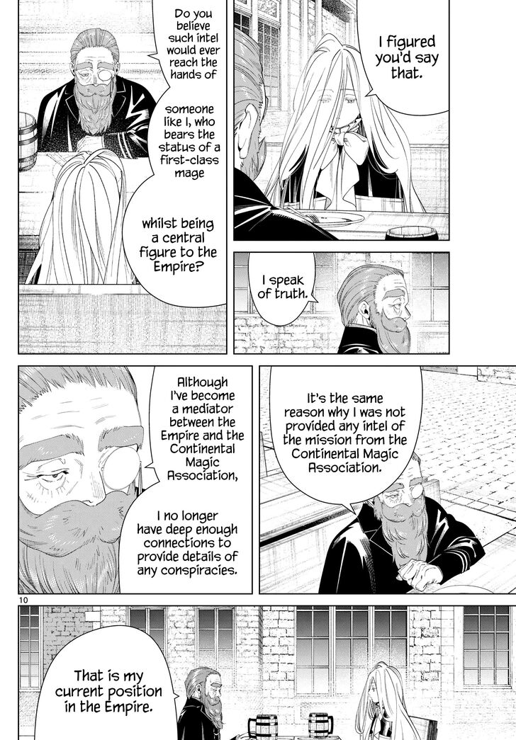 Frieren: Beyond Journey's End Manga Chapter 132 page 10 - Chase scene