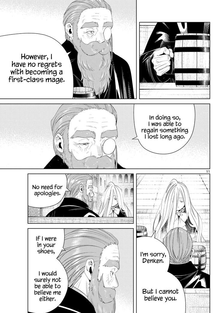 Frieren: Beyond Journey's End Manga Chapter 132 page 11 - Chase scene