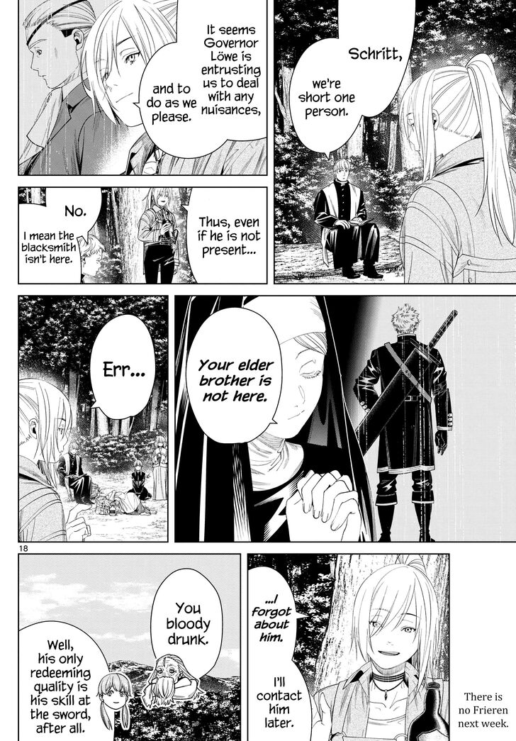 Frieren: Beyond Journey's End Manga Chapter 132 page 17 - Chase scene